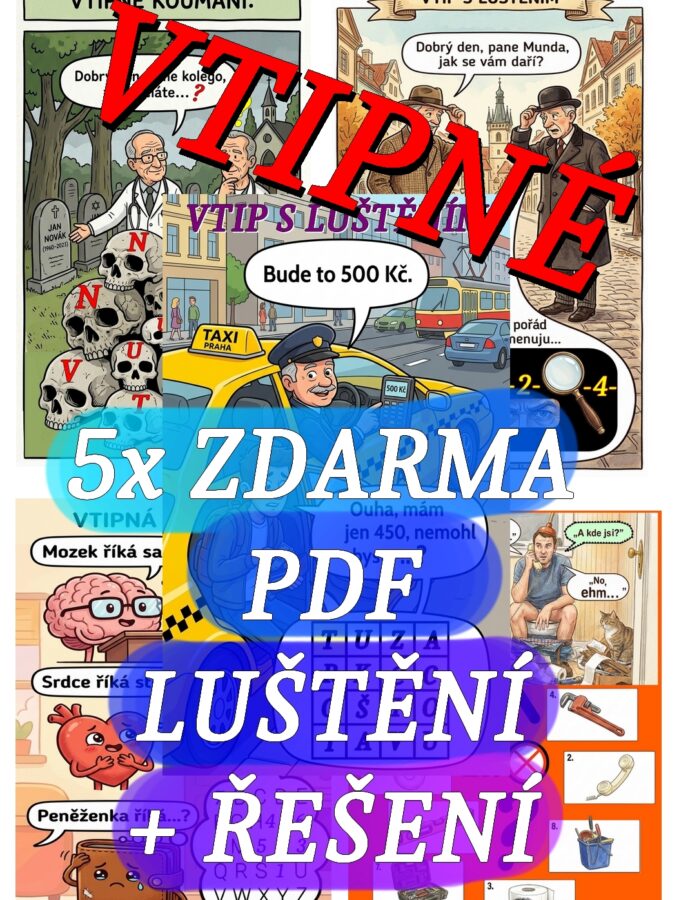 🎁ZDARMA PDF 5xVTIP s LUŠTĚNÍM📥PRO DOSPĚLÉ I DĚTI